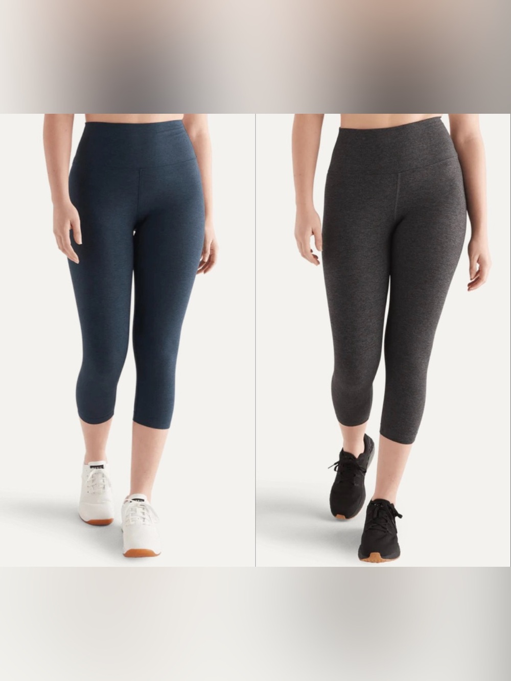 NOBULL 2-Pack Women's High-Rise Cropped Leggings